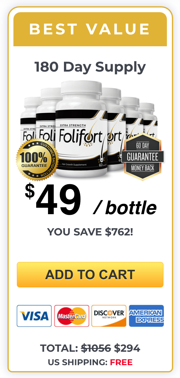 Folifort - 6 Bottles